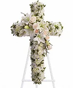 Sympathy Crosses  El Paso Flowers Delivery